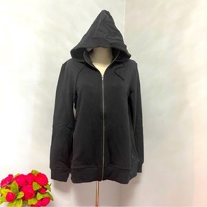 Nike Black / Dark Smoke Grey Full Zip Hoodie- Size XL- Reemoly